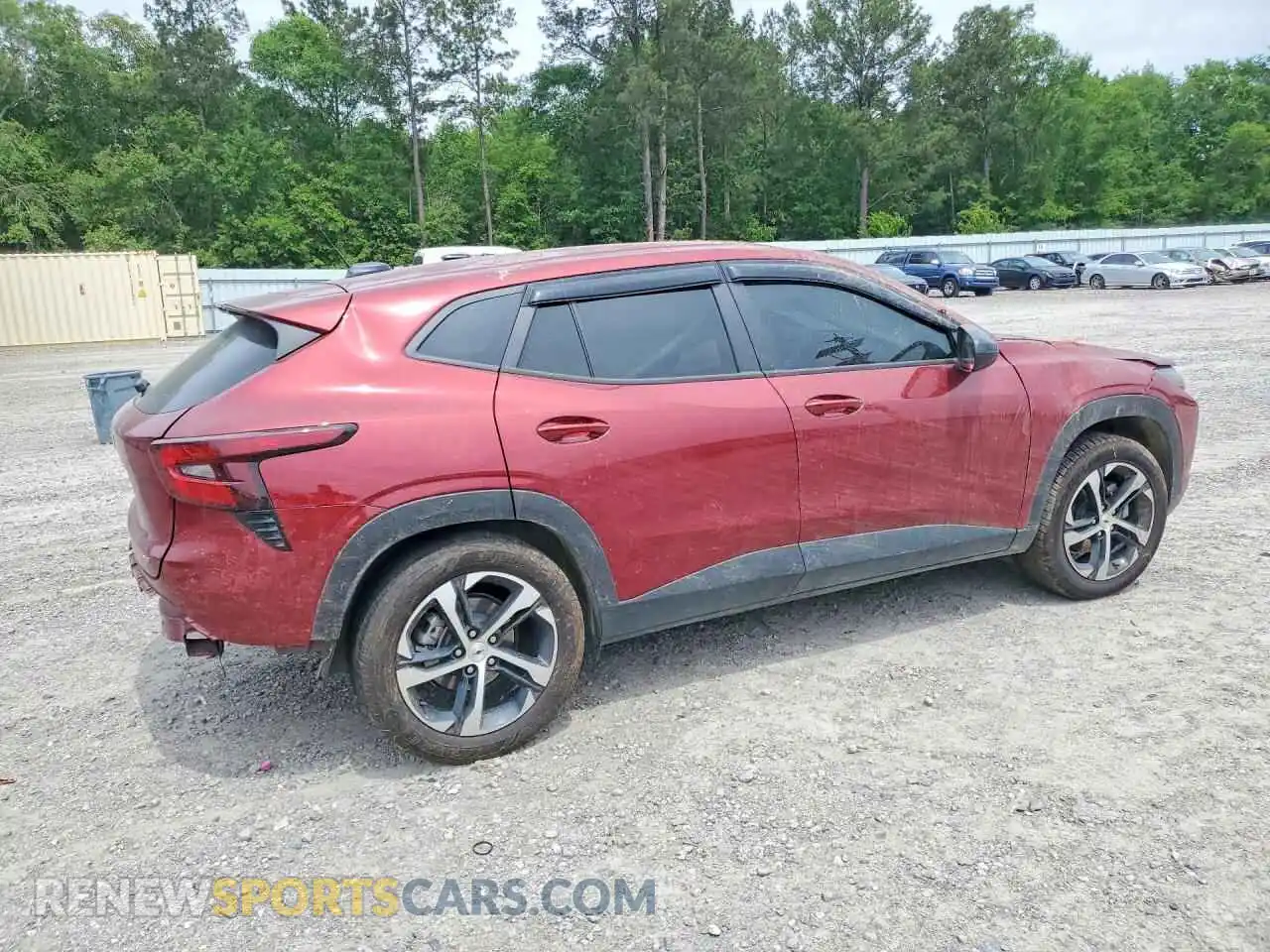 3 Photograph of a damaged car KL77LGEP8SC257684 CHEVROLET TRAX 2025