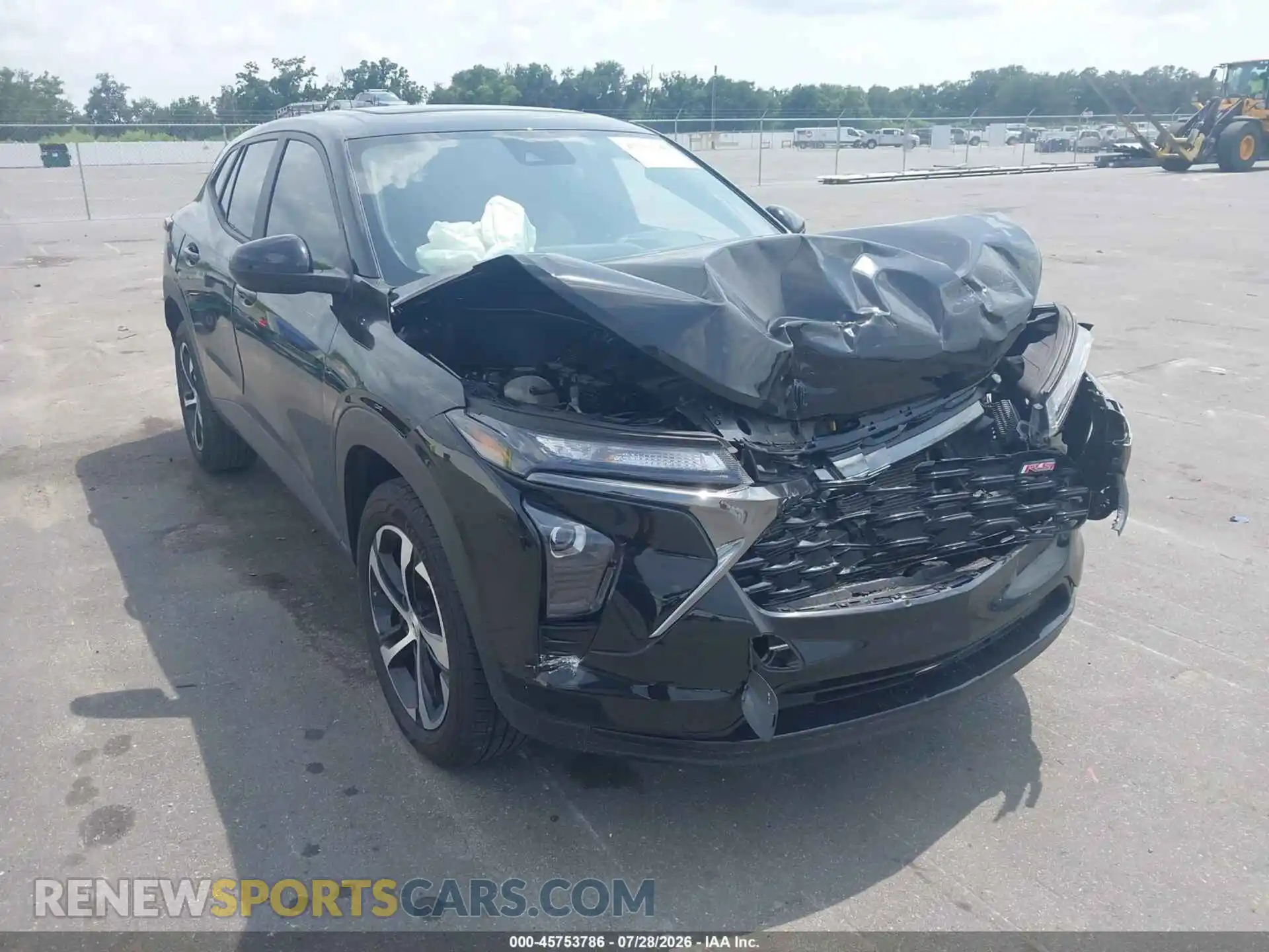 1 Photograph of a damaged car KL77LGEP8SC258172 CHEVROLET TRAX 2025