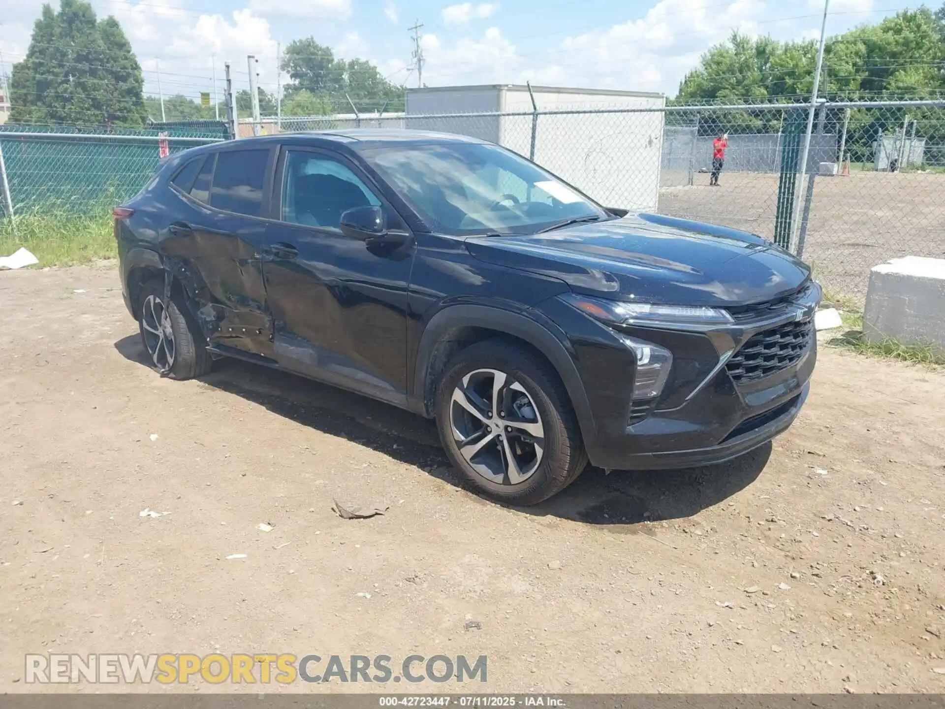 1 Photograph of a damaged car KL77LGEP8SC267776 CHEVROLET TRAX 2025
