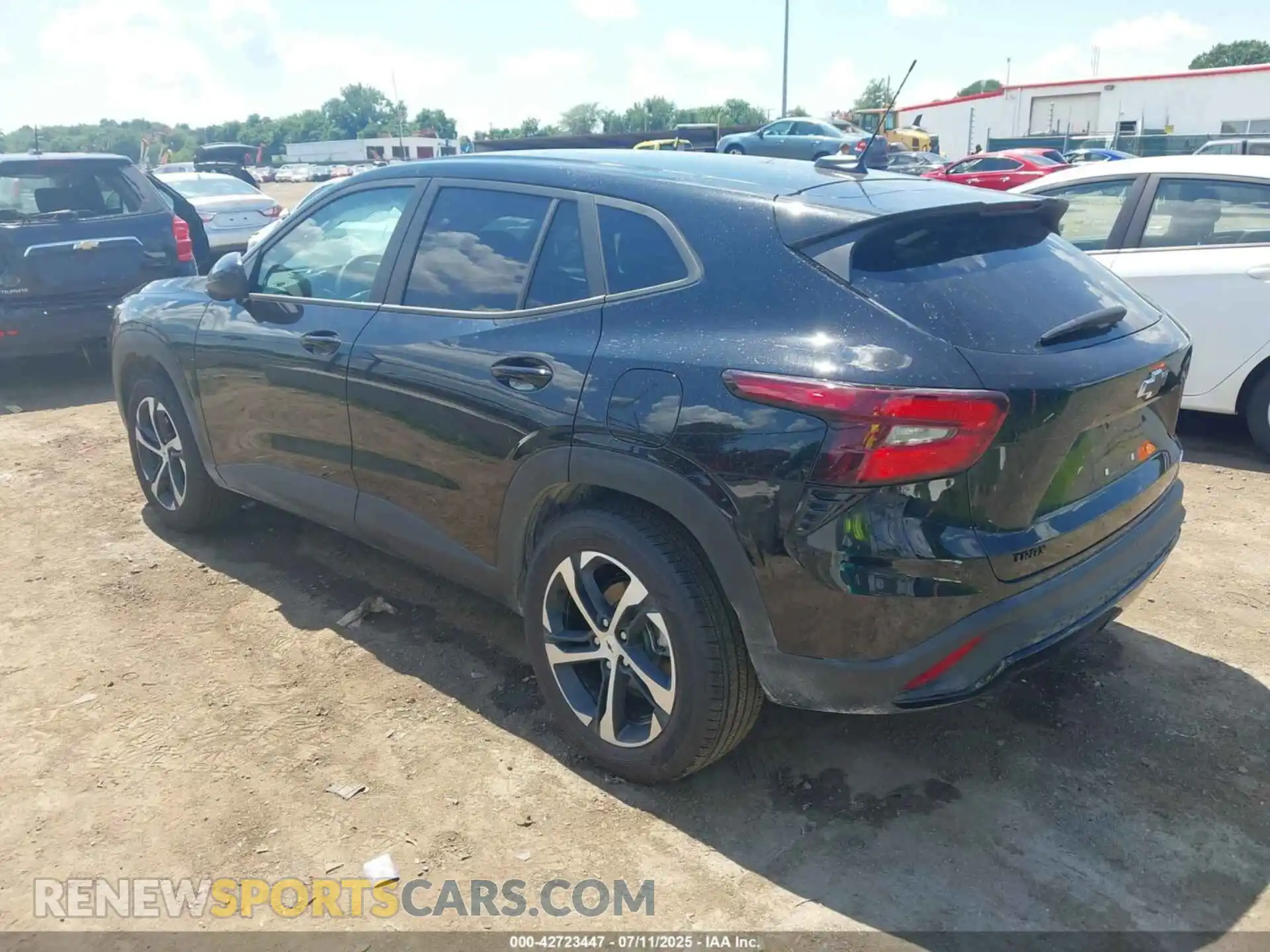 3 Photograph of a damaged car KL77LGEP8SC267776 CHEVROLET TRAX 2025