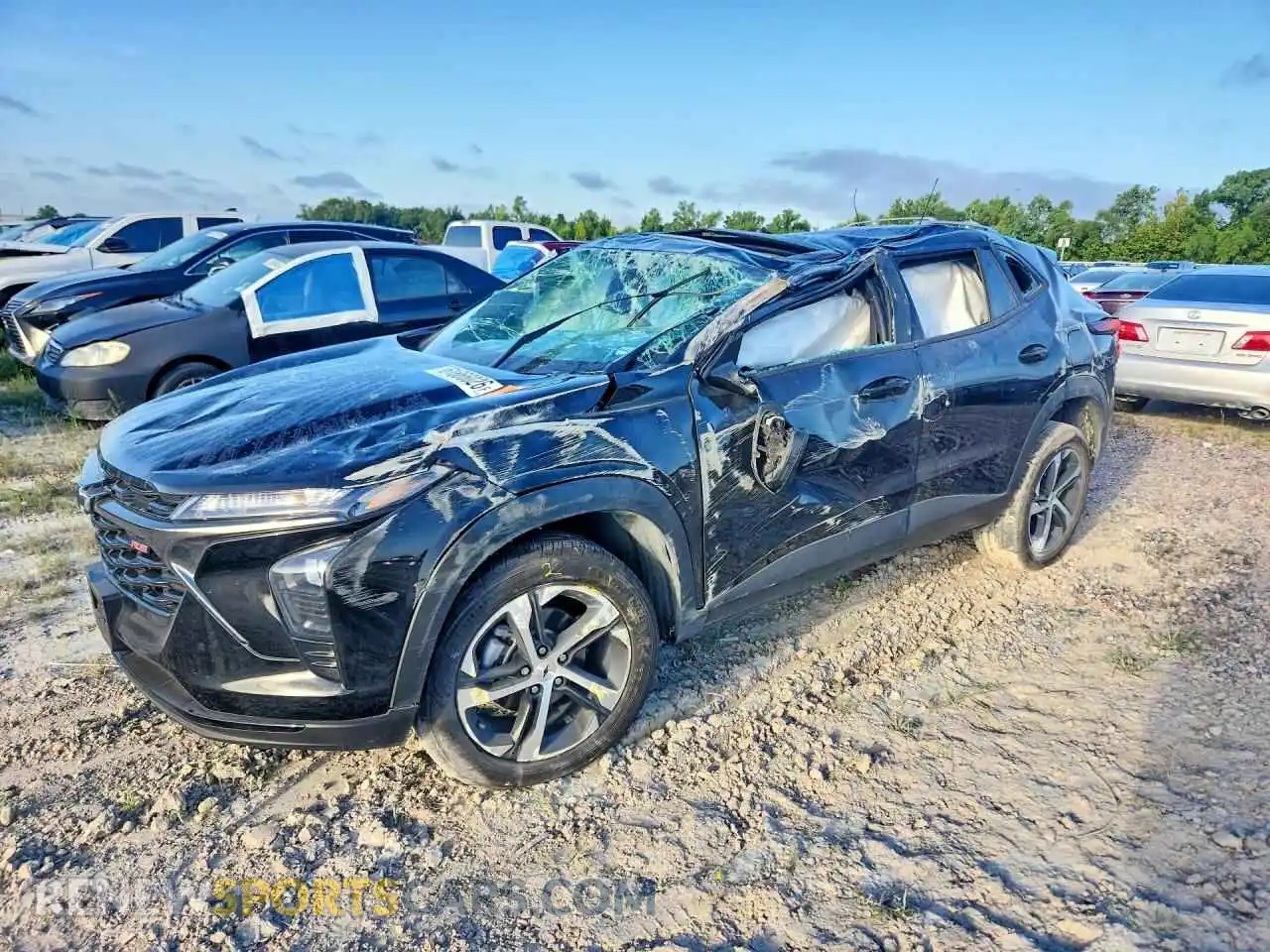 1 Фотография поврежденного автомобиля KL77LGEP9SC043772 CHEVROLET TRAX 2025