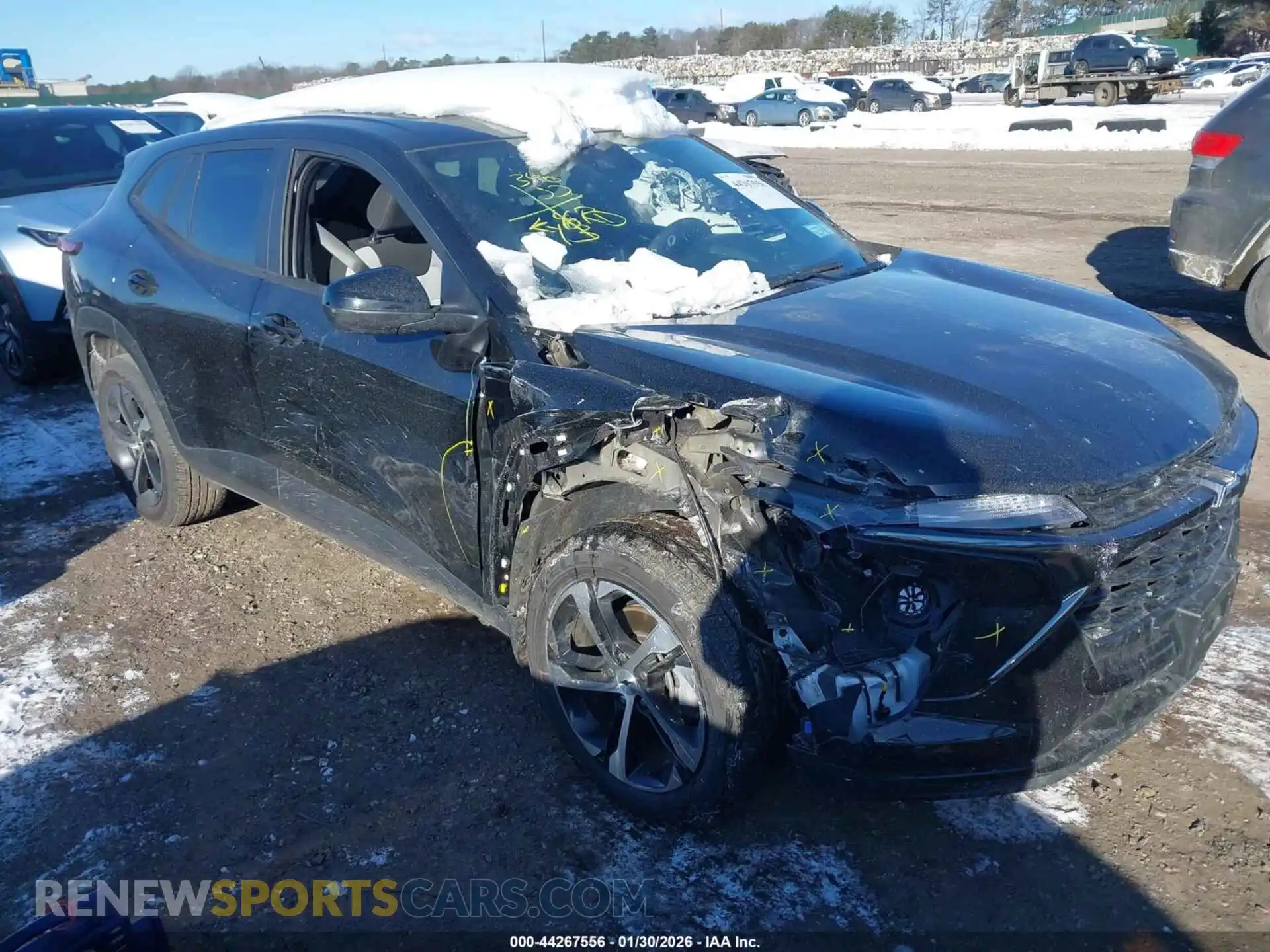 1 Photograph of a damaged car KL77LGEP9SC102657 CHEVROLET TRAX 2025