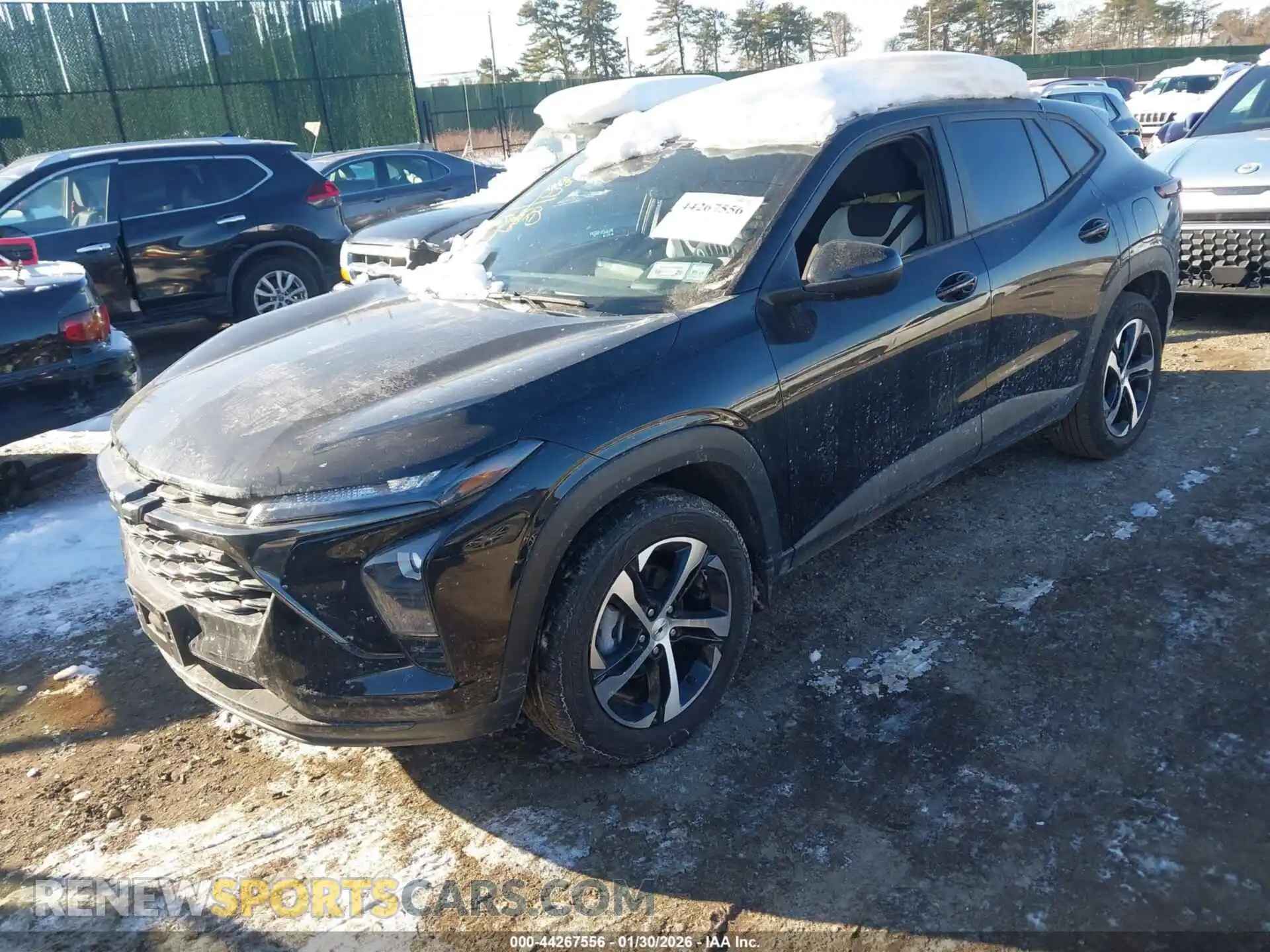 2 Photograph of a damaged car KL77LGEP9SC102657 CHEVROLET TRAX 2025