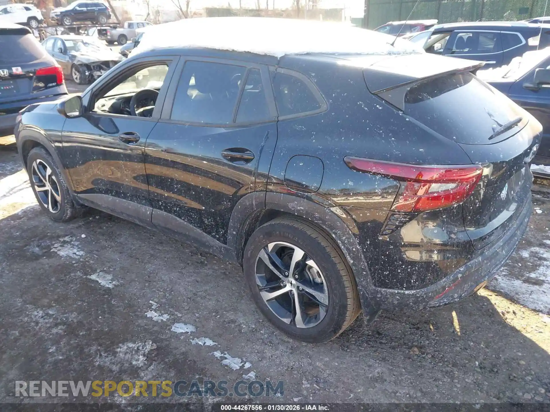 3 Photograph of a damaged car KL77LGEP9SC102657 CHEVROLET TRAX 2025