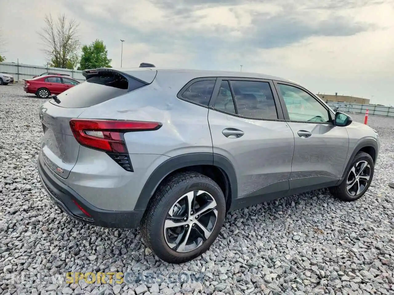 3 Photograph of a damaged car KL77LGEP9SC139062 CHEVROLET TRAX 2025