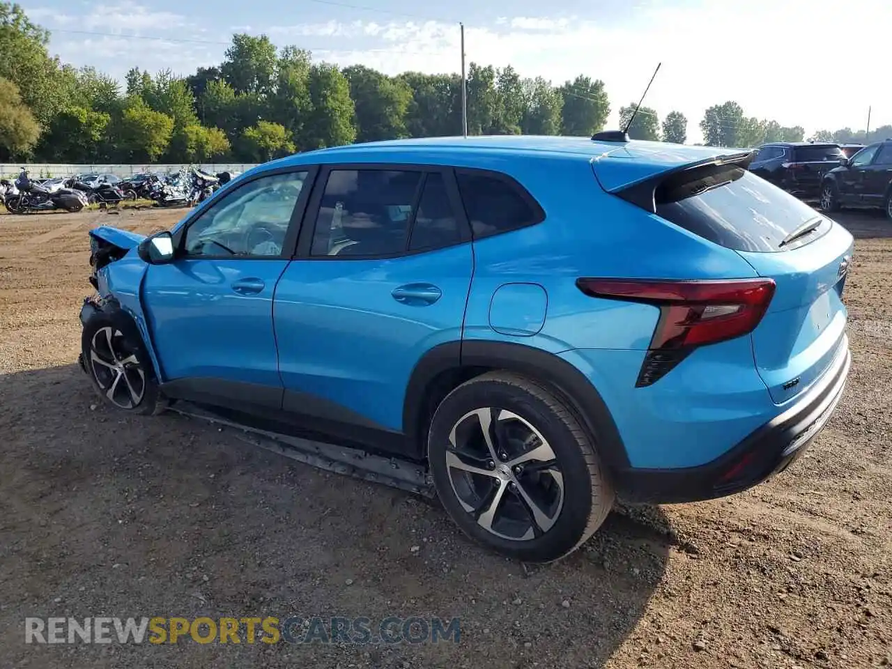 2 Photograph of a damaged car KL77LGEP9SC151177 CHEVROLET TRAX 2025