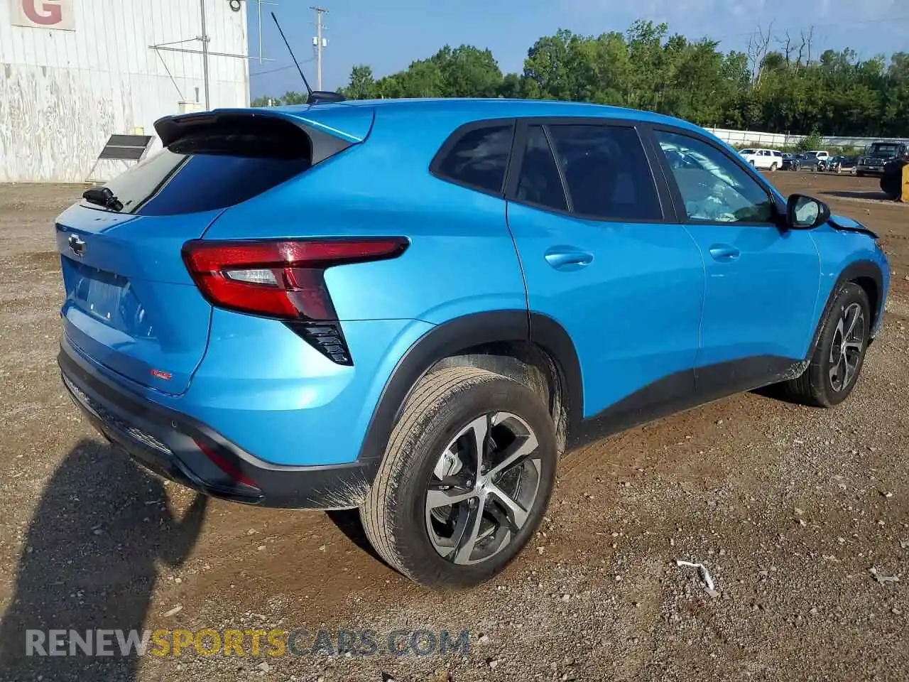 3 Photograph of a damaged car KL77LGEP9SC151177 CHEVROLET TRAX 2025