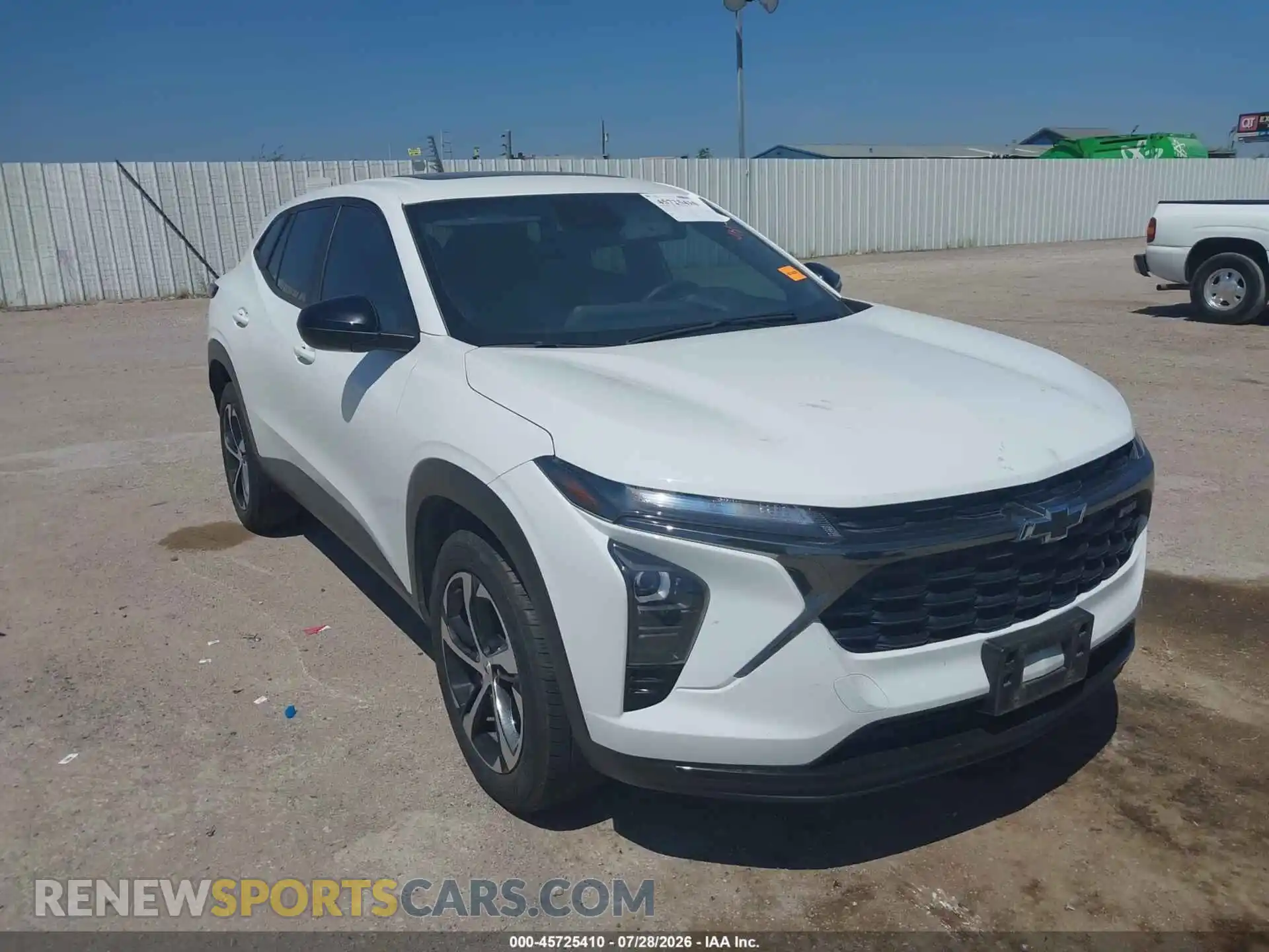 1 Фотография поврежденного автомобиля KL77LGEP9SC170862 CHEVROLET TRAX 2025