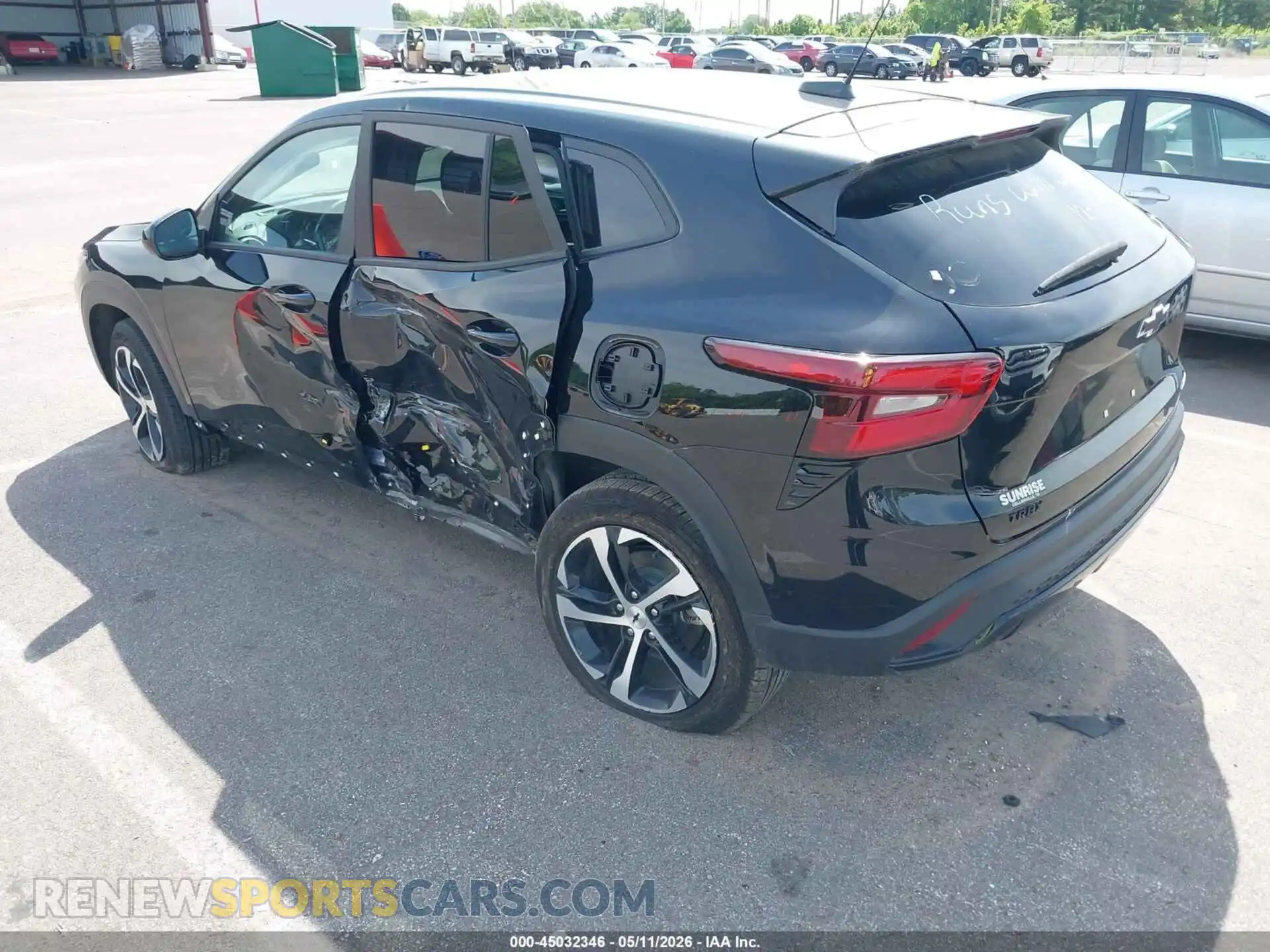 3 Photograph of a damaged car KL77LGEP9SC216495 CHEVROLET TRAX 2025