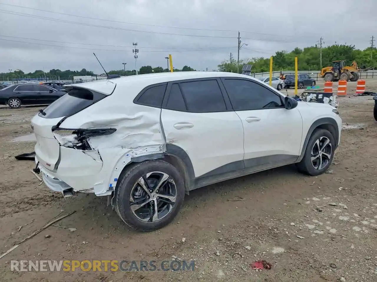 3 Photograph of a damaged car KL77LGEP9SC336149 CHEVROLET TRAX 2025