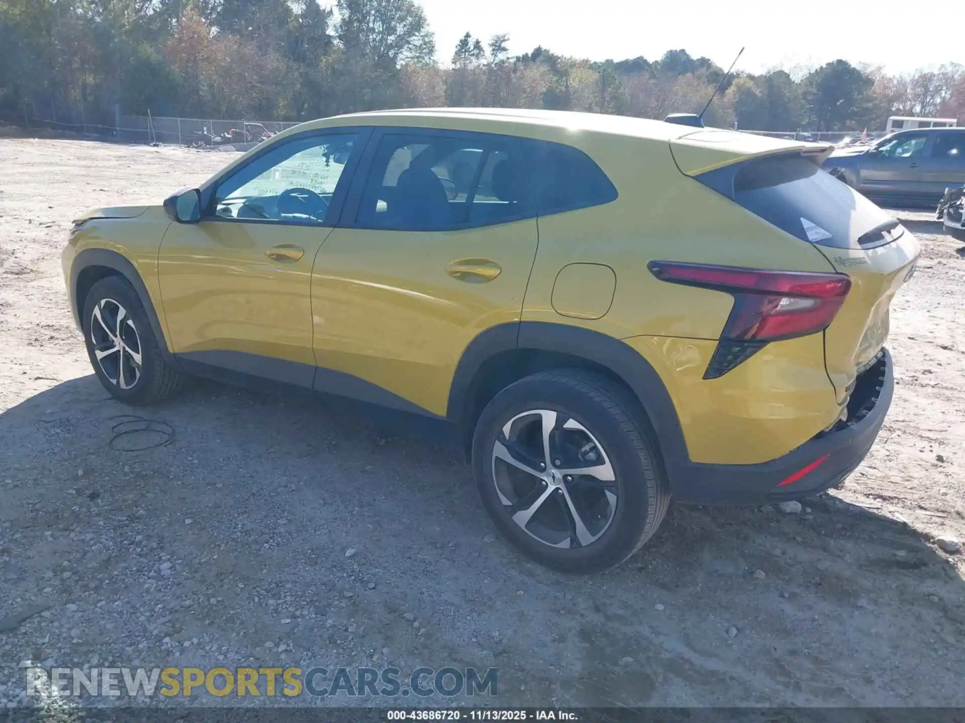 3 Photograph of a damaged car KL77LGEPXSC094083 CHEVROLET TRAX 2025