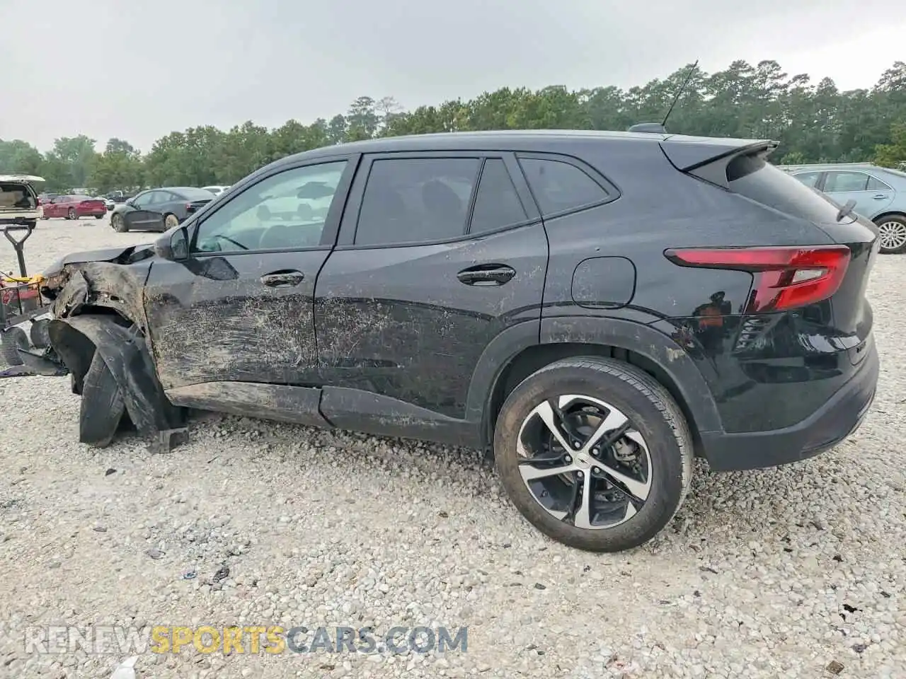 2 Фотография поврежденного автомобиля KL77LGEPXSC127972 CHEVROLET TRAX 2025
