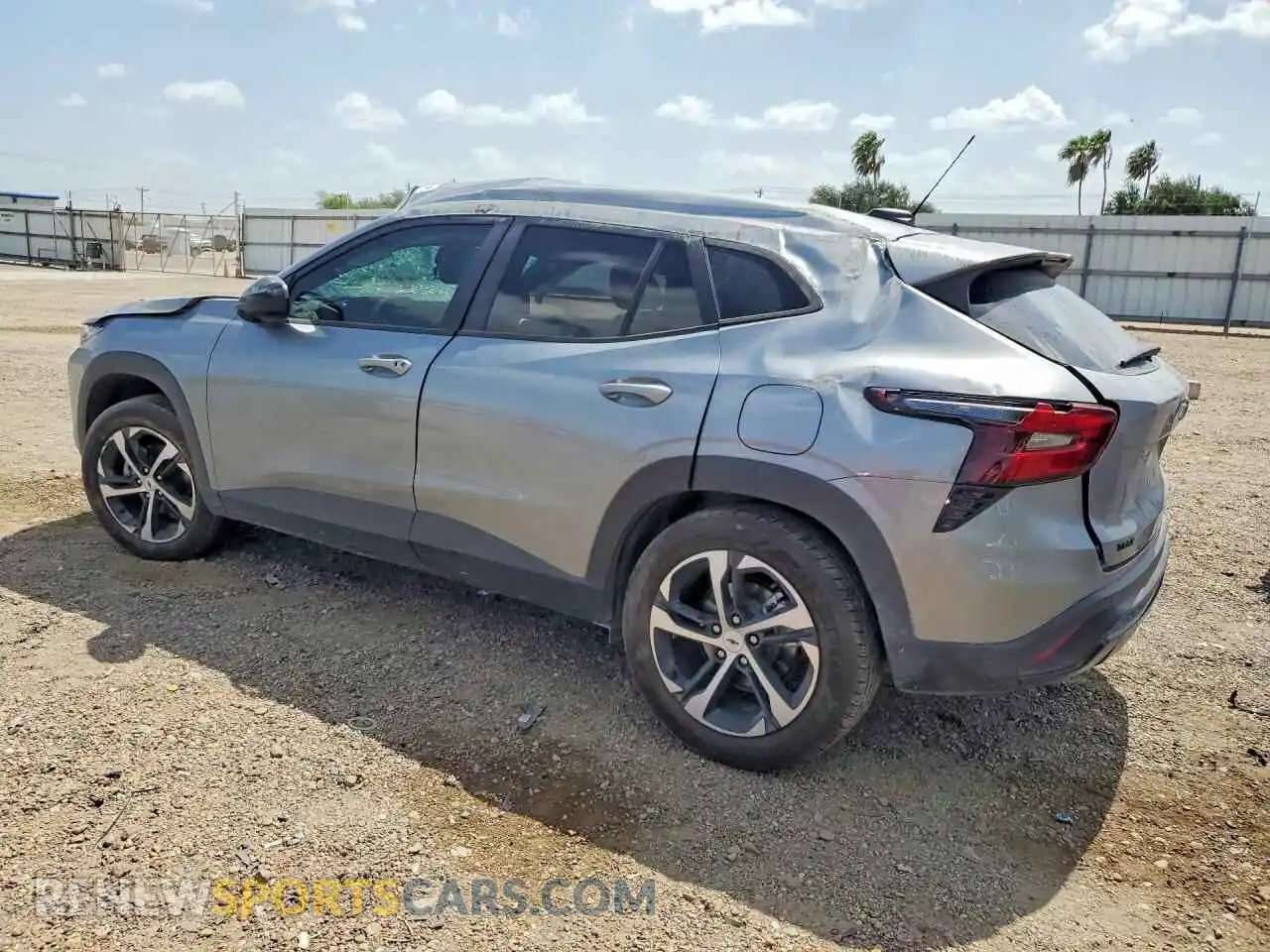 2 Photograph of a damaged car KL77LGEPXSC163094 CHEVROLET TRAX 2025