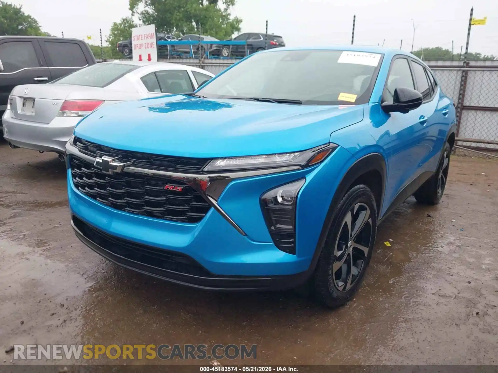 2 Photograph of a damaged car KL77LGEPXSC208986 CHEVROLET TRAX 2025