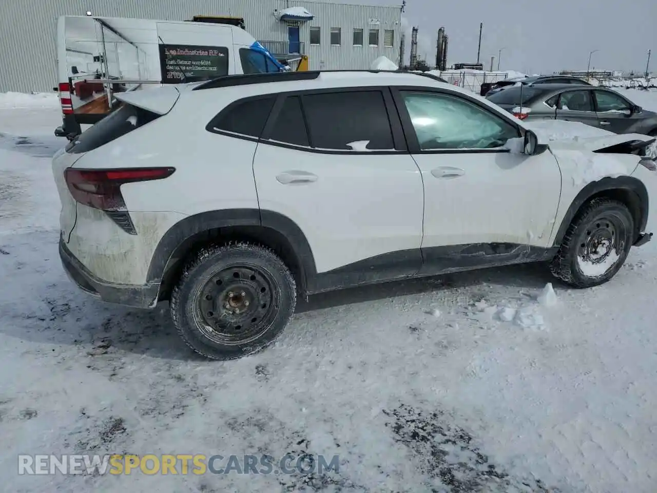 3 Photograph of a damaged car KL77LHE20SC080607 CHEVROLET TRAX 2025
