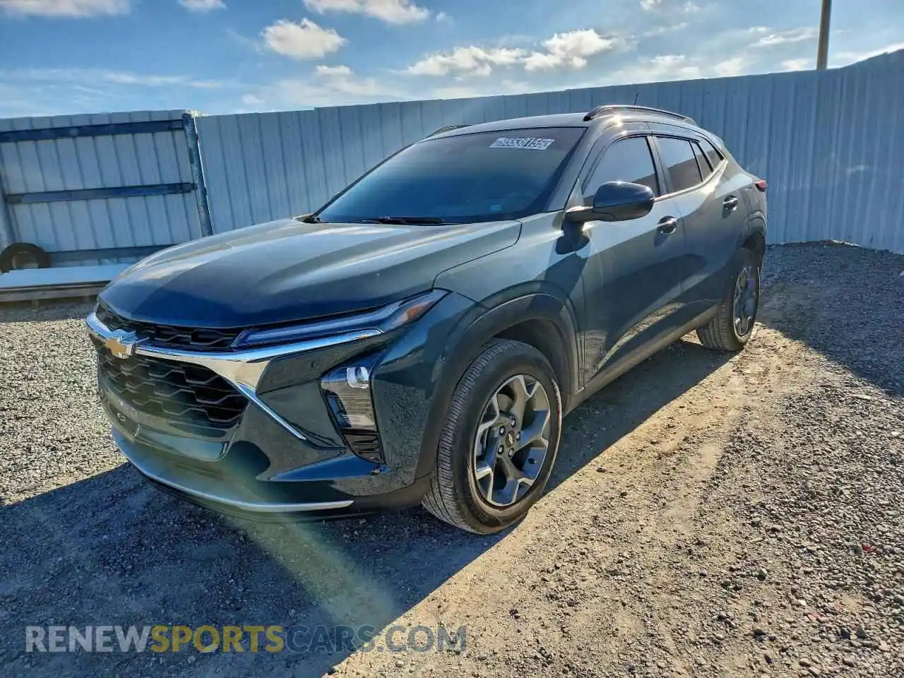 1 fotografías del automóvil dañado KL77LHEP0SC030561 CHEVROLET TRAX 2025