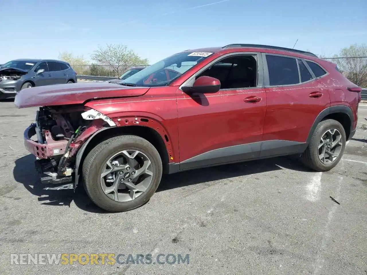 1 Photograph of a damaged car KL77LHEP0SC065004 CHEVROLET TRAX 2025