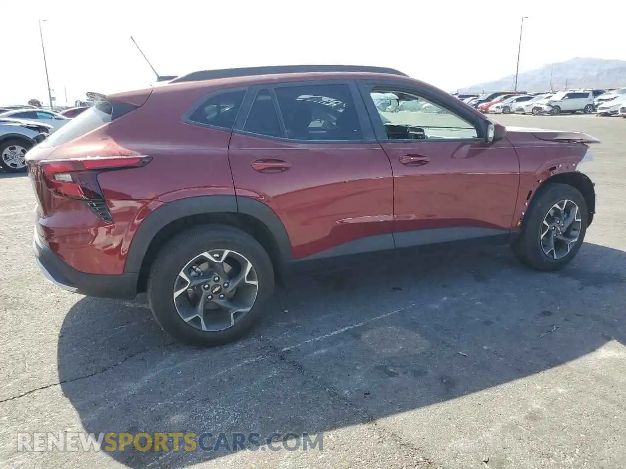 3 Photograph of a damaged car KL77LHEP0SC065004 CHEVROLET TRAX 2025