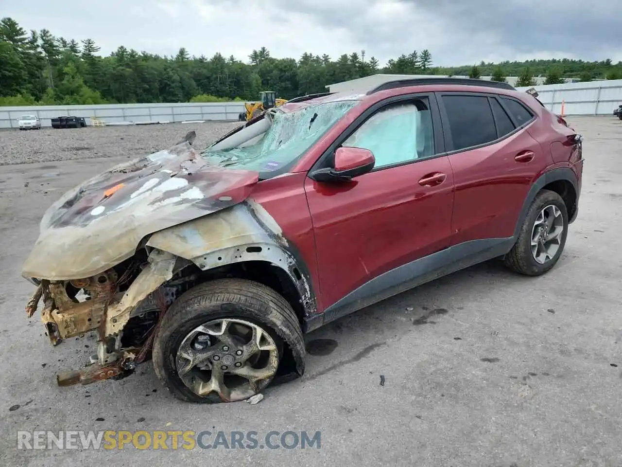 1 Photograph of a damaged car KL77LHEP0SC069084 CHEVROLET TRAX 2025