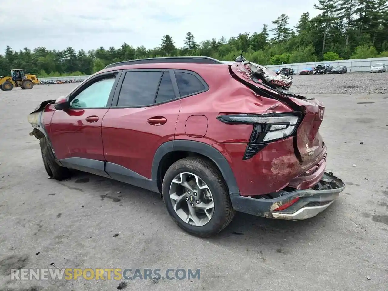 2 Photograph of a damaged car KL77LHEP0SC069084 CHEVROLET TRAX 2025
