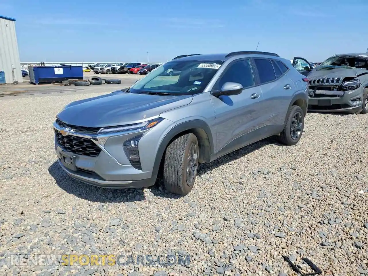 1 Photograph of a damaged car KL77LHEP0SC088525 CHEVROLET TRAX 2025