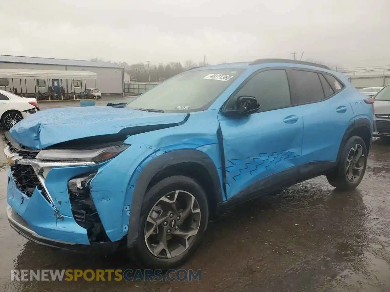 1 Photograph of a damaged car KL77LHEP0SC104304 CHEVROLET TRAX 2025