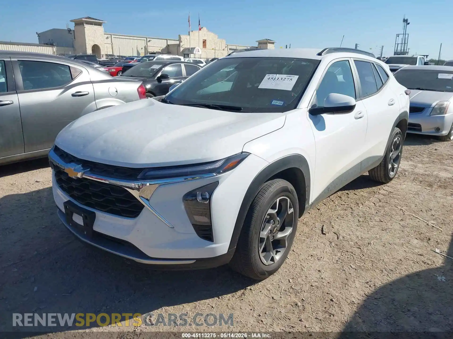 2 Photograph of a damaged car KL77LHEP0SC121605 CHEVROLET TRAX 2025