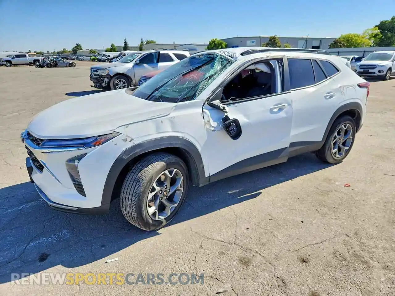 1 Фотография поврежденного автомобиля KL77LHEP0SC185594 CHEVROLET TRAX 2025