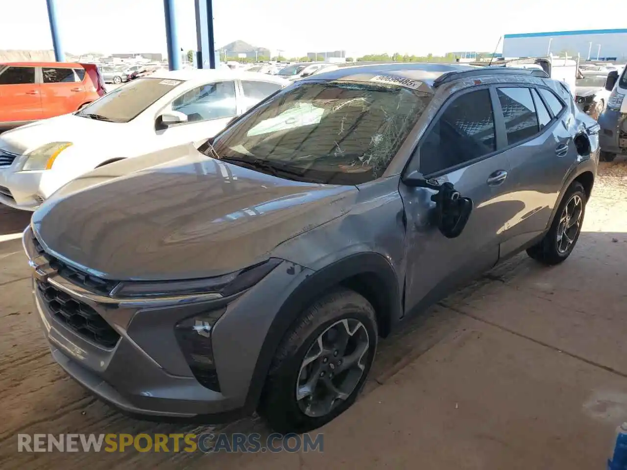 1 Photograph of a damaged car KL77LHEP0SC186664 CHEVROLET TRAX 2025