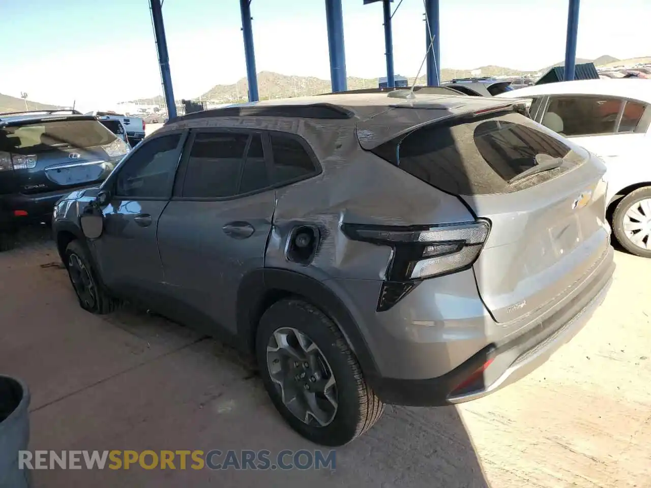 2 Photograph of a damaged car KL77LHEP0SC186664 CHEVROLET TRAX 2025