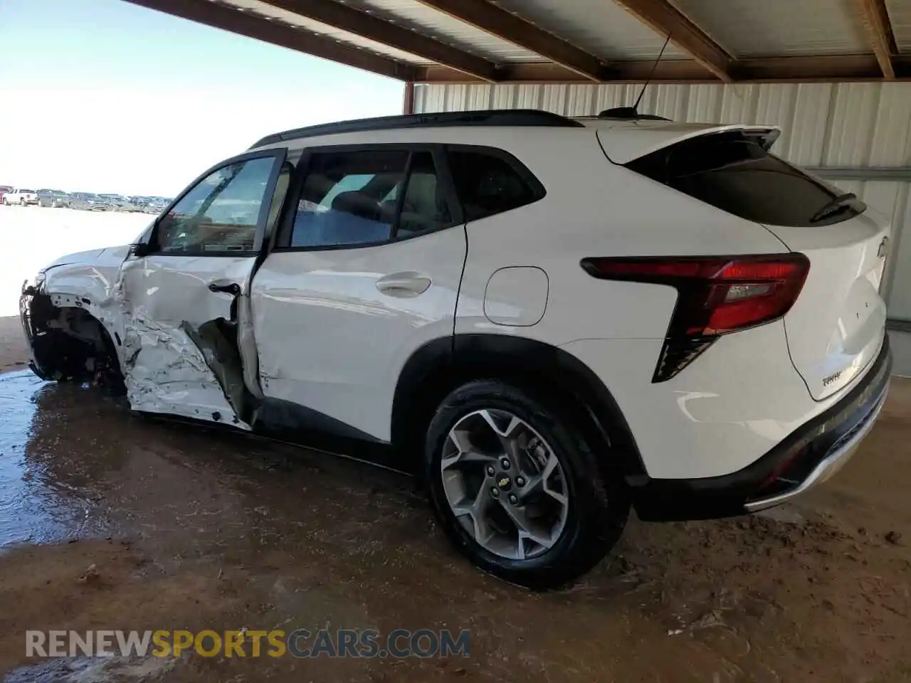 2 Photograph of a damaged car KL77LHEP0SC225172 CHEVROLET TRAX 2025