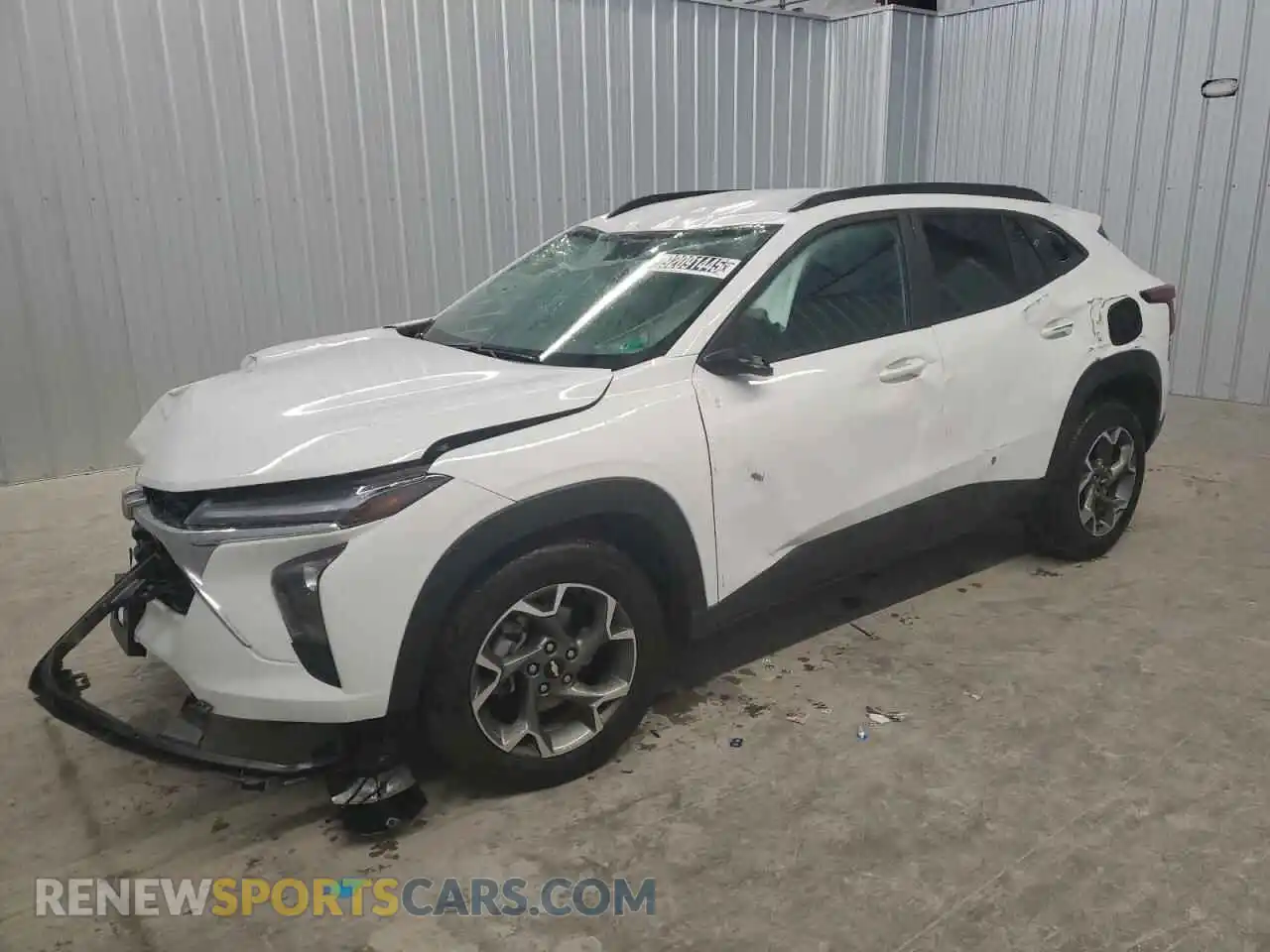 1 Photograph of a damaged car KL77LHEP0SC228461 CHEVROLET TRAX 2025