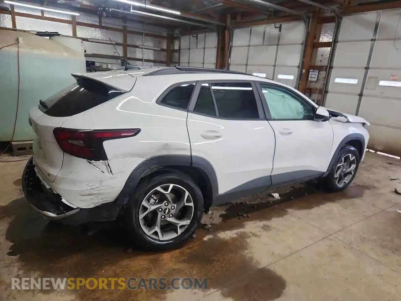 3 Фотография поврежденного автомобиля KL77LHEP0SC234079 CHEVROLET TRAX 2025