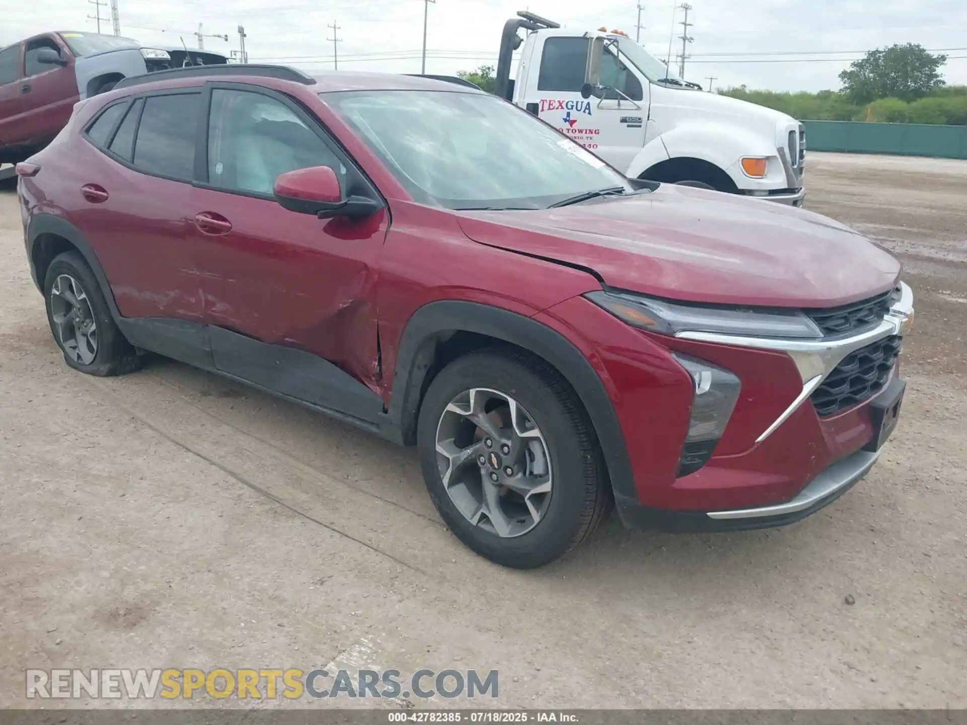 1 Photograph of a damaged car KL77LHEP0SC234471 CHEVROLET TRAX 2025