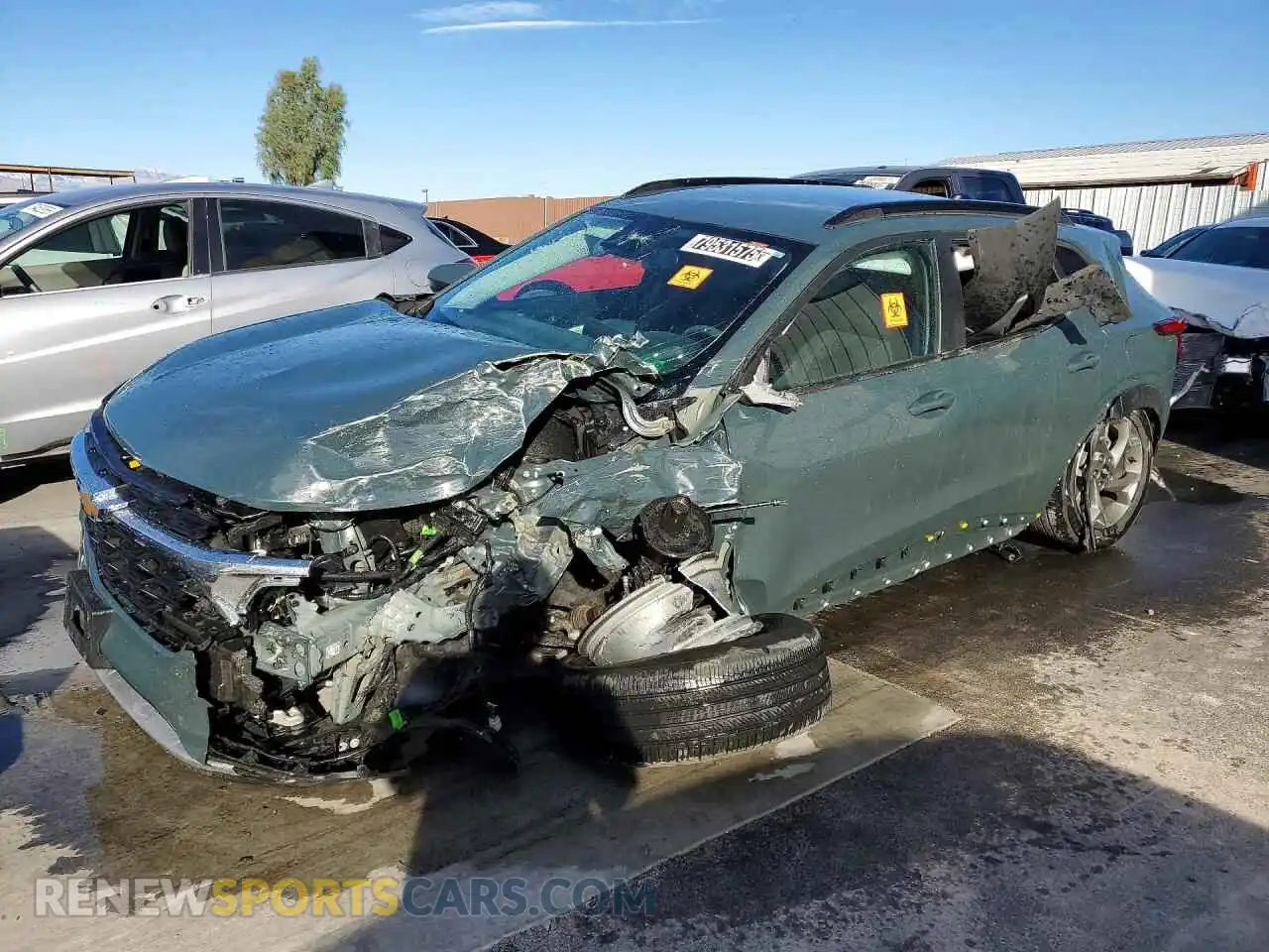 1 Photograph of a damaged car KL77LHEP0SC235300 CHEVROLET TRAX 2025