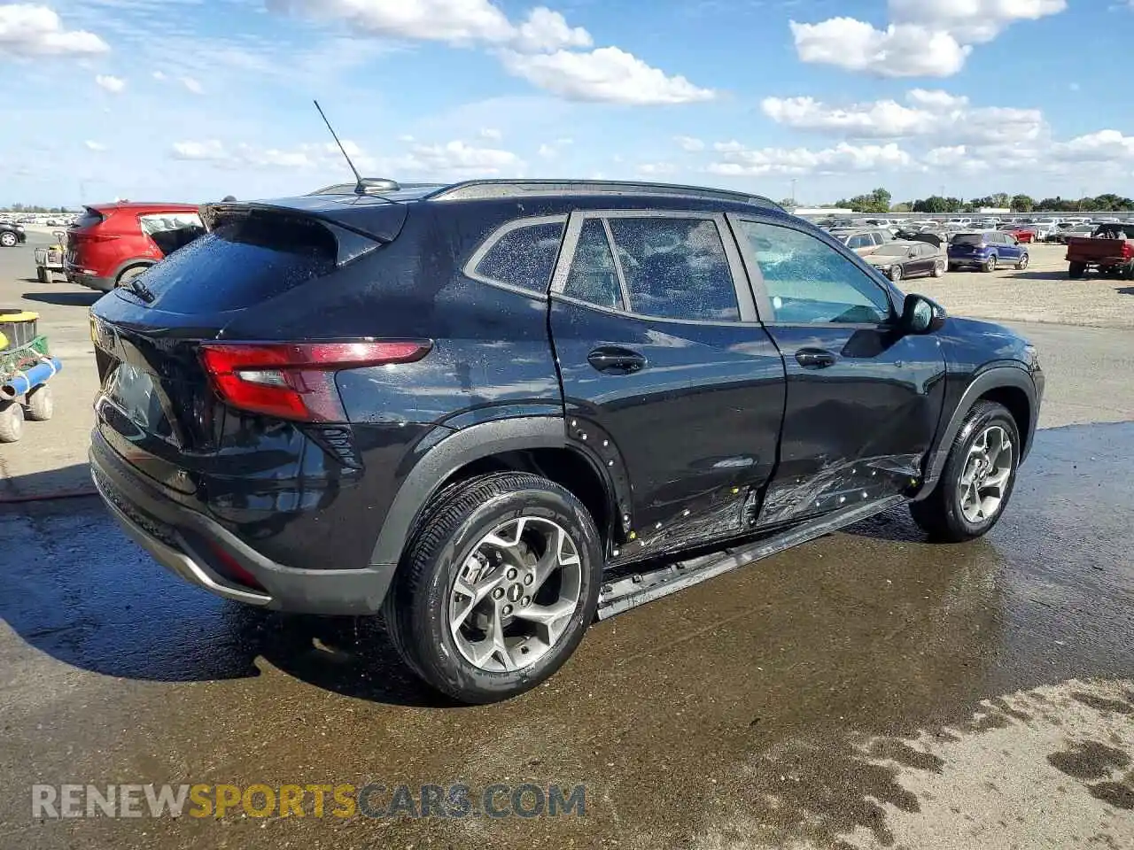3 Photograph of a damaged car KL77LHEP0SC238567 CHEVROLET TRAX 2025