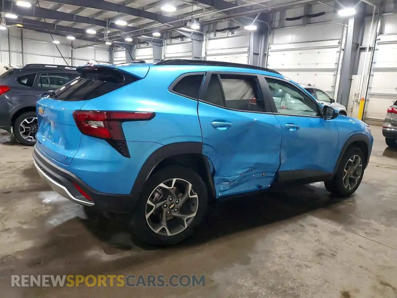 3 Photograph of a damaged car KL77LHEP0SC244708 CHEVROLET TRAX 2025