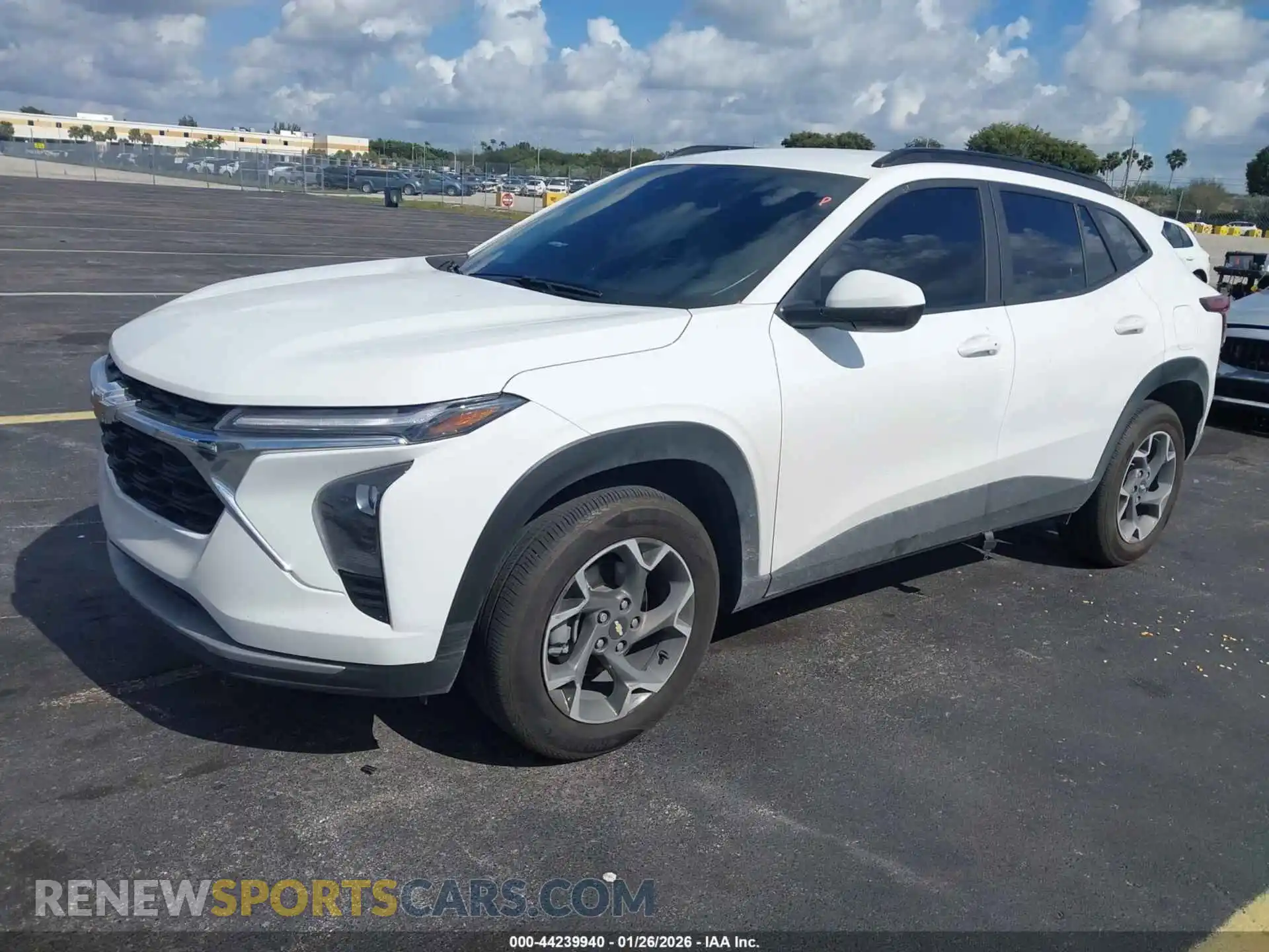 2 Photograph of a damaged car KL77LHEP0SC249567 CHEVROLET TRAX 2025