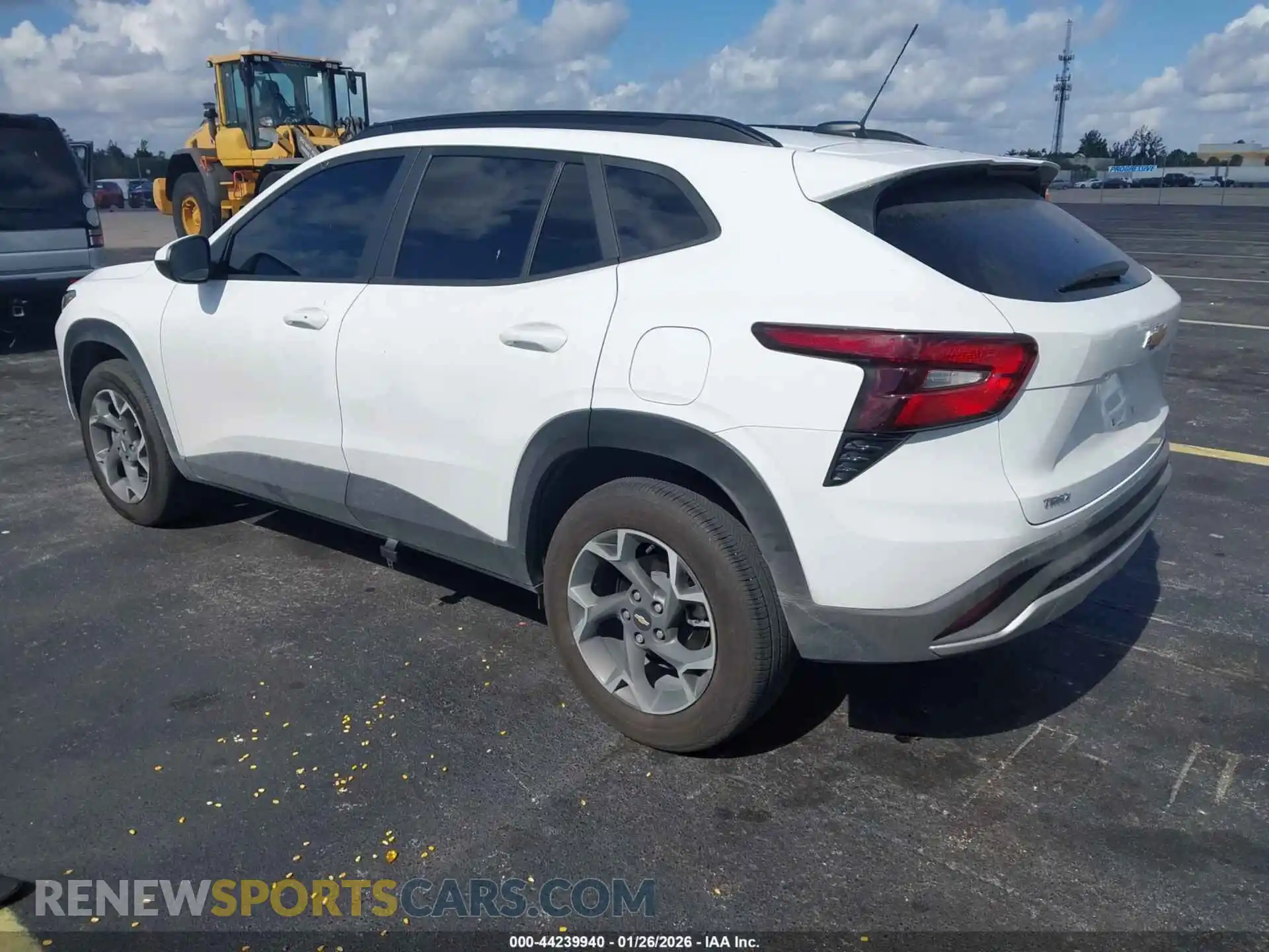 3 Photograph of a damaged car KL77LHEP0SC249567 CHEVROLET TRAX 2025