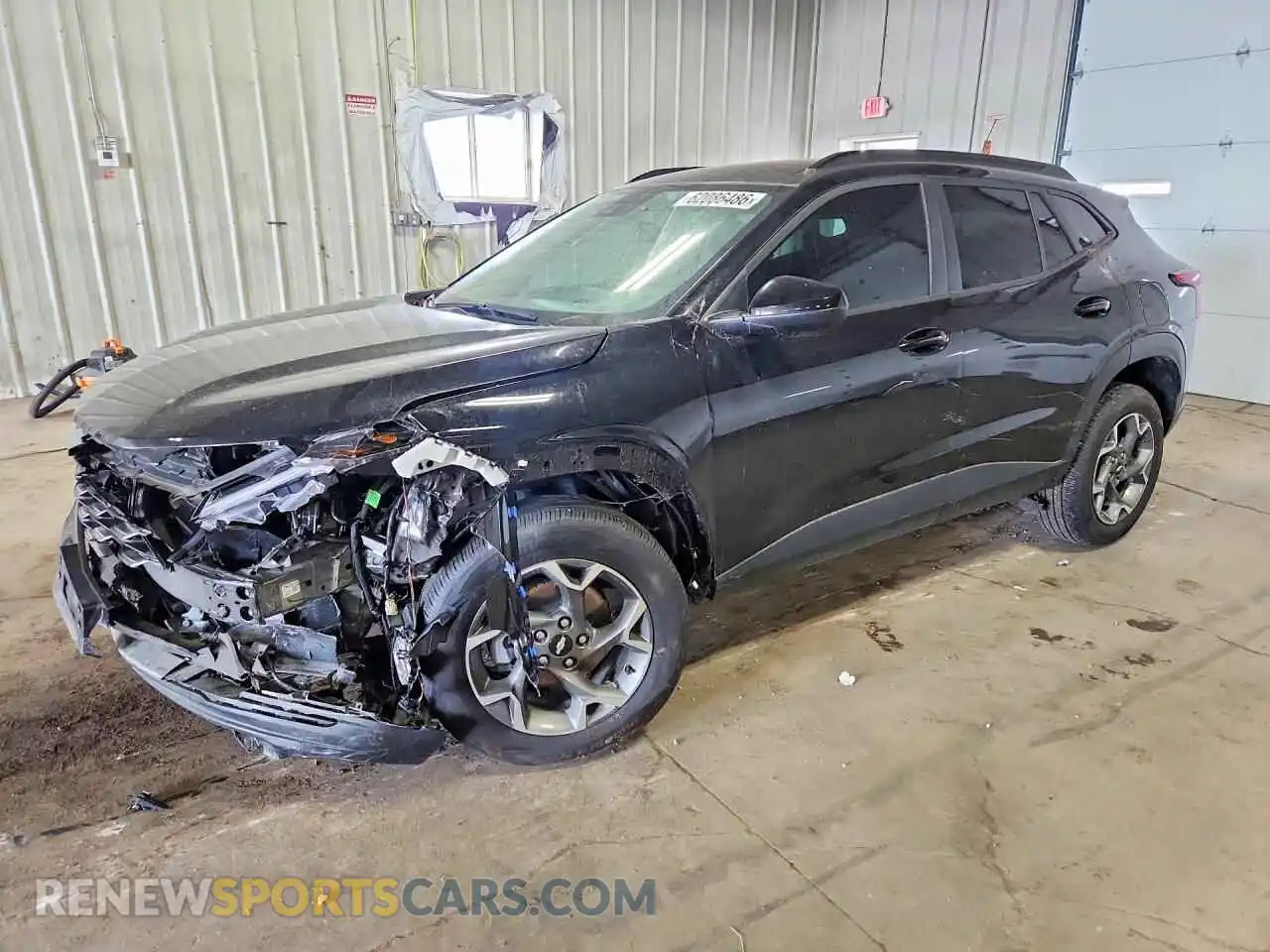 1 Photograph of a damaged car KL77LHEP0SC283086 CHEVROLET TRAX 2025