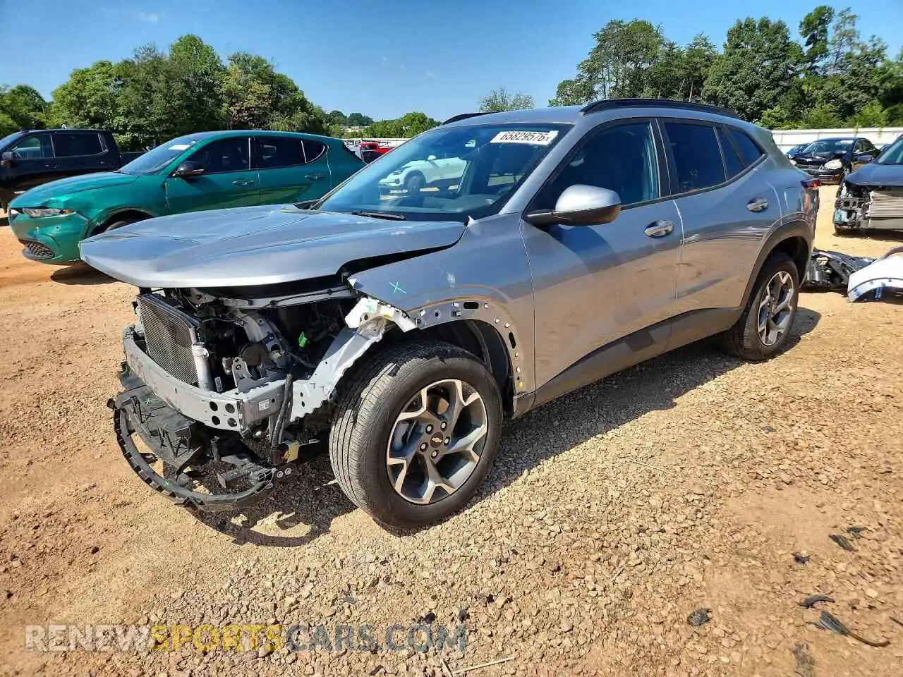 1 Photograph of a damaged car KL77LHEP0SC299420 CHEVROLET TRAX 2025