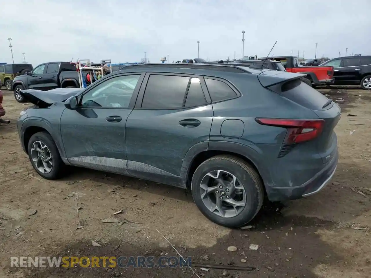 2 Photograph of a damaged car KL77LHEP1SC070518 CHEVROLET TRAX 2025