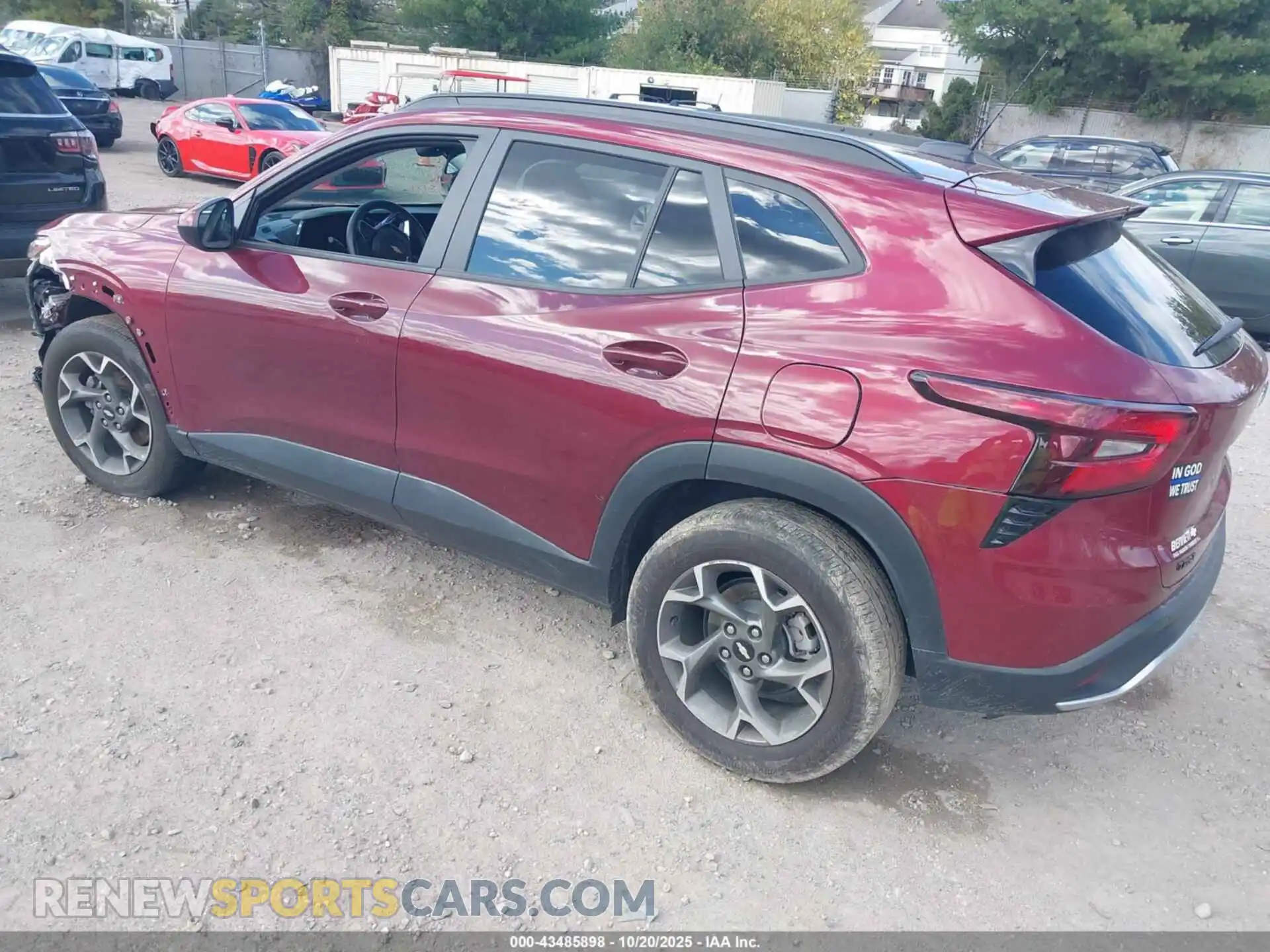 3 Photograph of a damaged car KL77LHEP1SC077808 CHEVROLET TRAX 2025