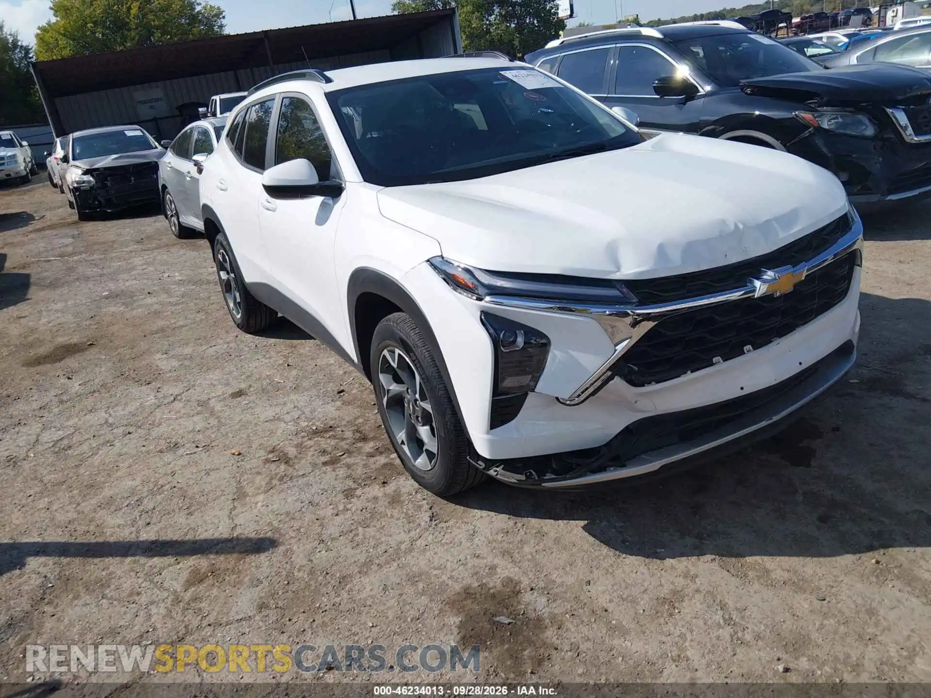 1 Photograph of a damaged car KL77LHEP1SC091143 CHEVROLET TRAX 2025