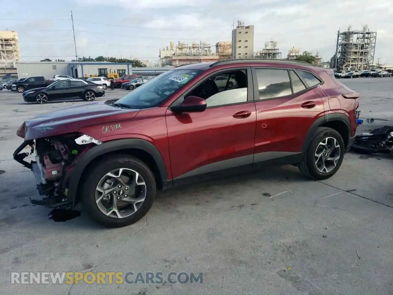 1 Photograph of a damaged car KL77LHEP1SC097850 CHEVROLET TRAX 2025