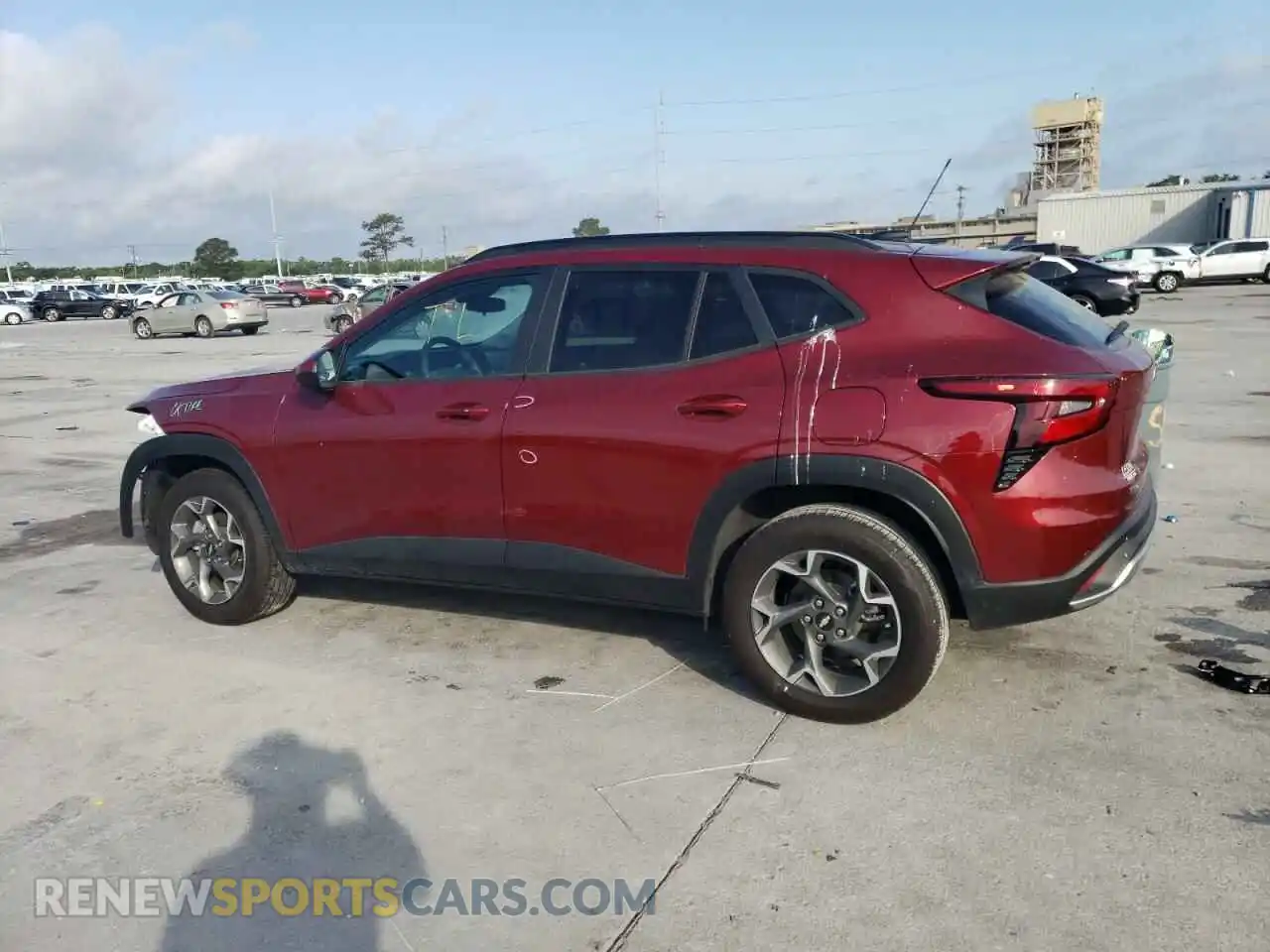 2 Photograph of a damaged car KL77LHEP1SC097850 CHEVROLET TRAX 2025