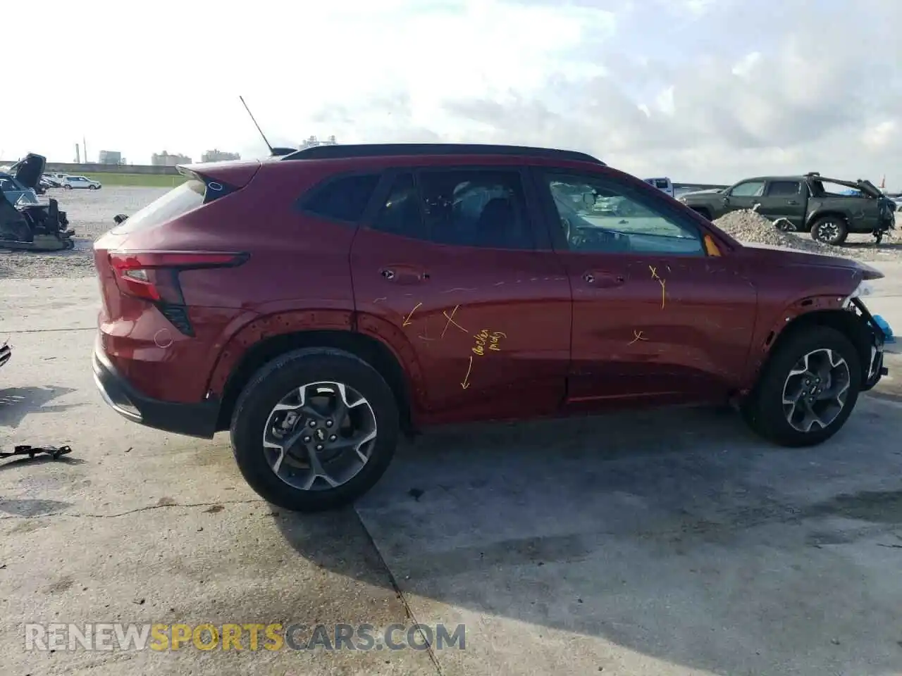 3 Photograph of a damaged car KL77LHEP1SC097850 CHEVROLET TRAX 2025