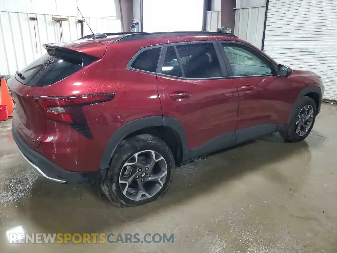 3 fotografías del automóvil dañado KL77LHEP1SC115361 CHEVROLET TRAX 2025