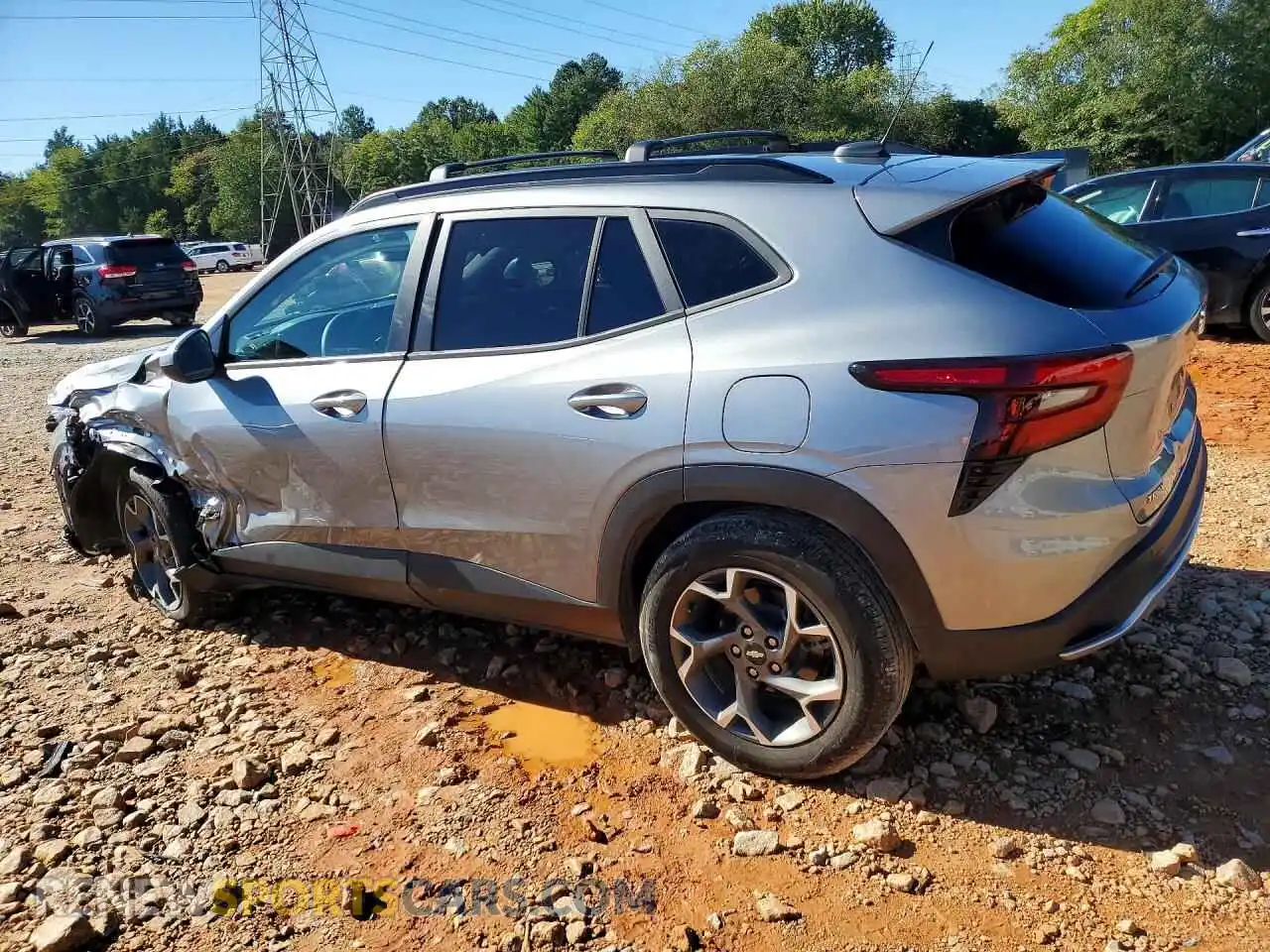 2 Photograph of a damaged car KL77LHEP1SC117742 CHEVROLET TRAX 2025