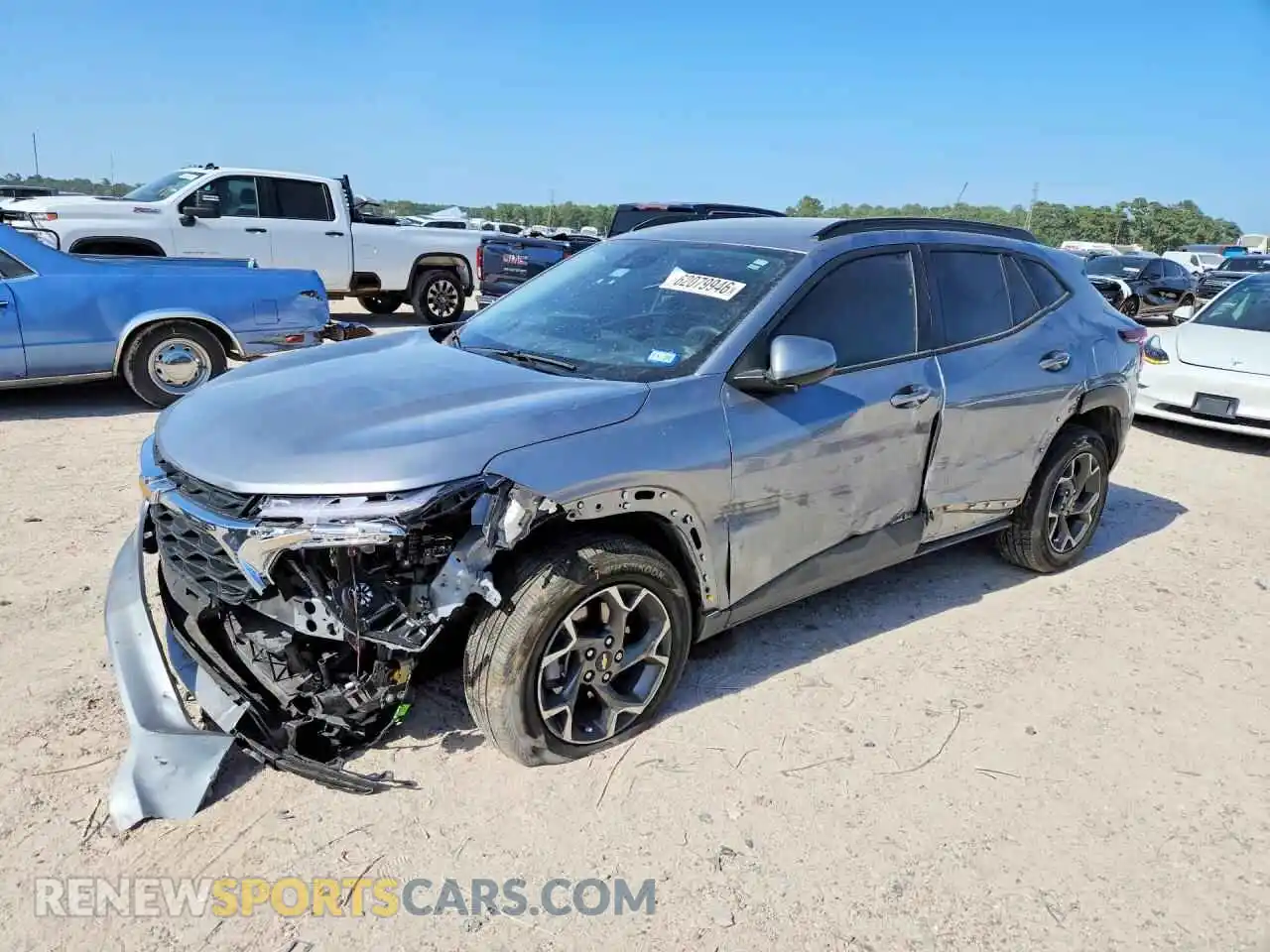 1 Photograph of a damaged car KL77LHEP1SC118213 CHEVROLET TRAX 2025